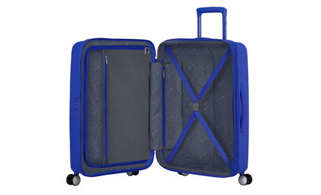 Wewnętrzna organizacja z dodatkową kieszenią zapinaną na suwak