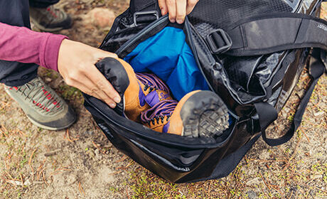 Powiększana komora na zabrudzony sprzęt