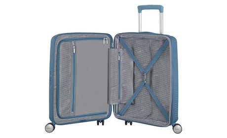 Wewnętrzna organizacja z dodatkową kieszenią zapinaną na suwak