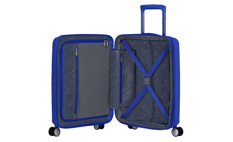 Wewnętrzna organizacja z dodatkową kieszenią zapinaną na suwak