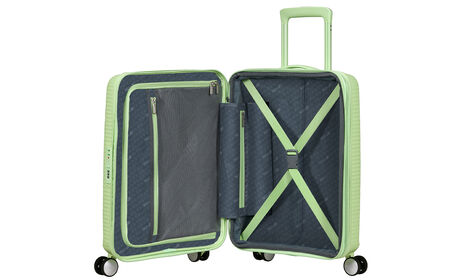 Wewnętrzna organizacja z dodatkową kieszenią zapinaną na suwak