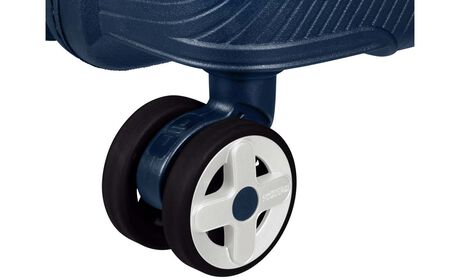 Shock absorbing double wheels