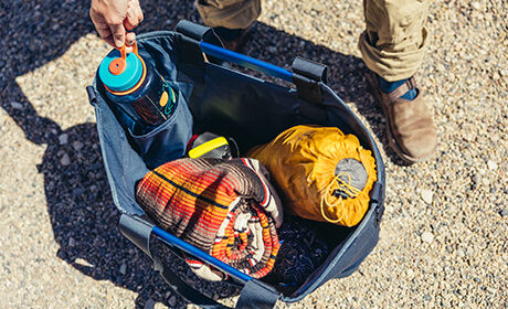 Składane kieszenie na butelki