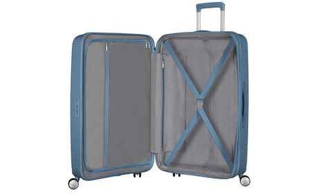 Wewnętrzna organizacja z dodatkową kieszenią zapinaną na suwak