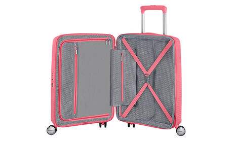 Wewnętrzna organizacja z dodatkową kieszenią zapinaną na suwak