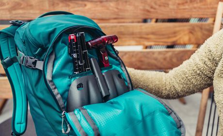 Przednia kieszeń na lawinowy zestaw ratunkowy