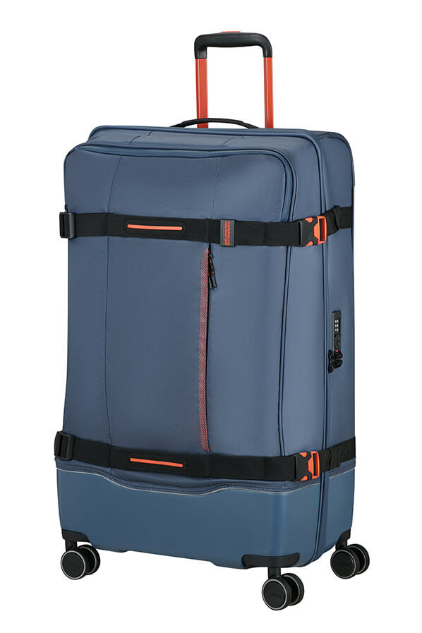 American Tourister Urban Track Spinner L TSA Coated 79cm  Navy/Orange