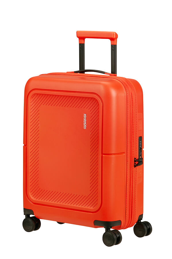 American Tourister DashPop Spinner Expandable TSA 55cm  Tangerine Red