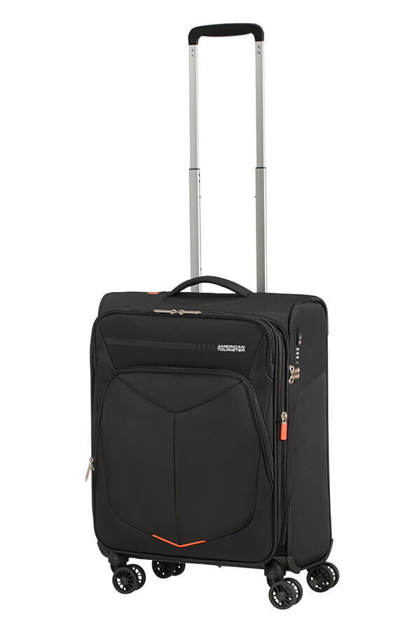 American Tourister Summerfunk Spinner Exp TSA 55cm  Czarny