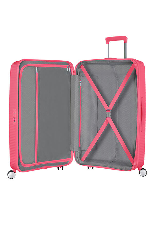 American Tourister Soundbox Spinner Expandable 67cm  Hot Pink