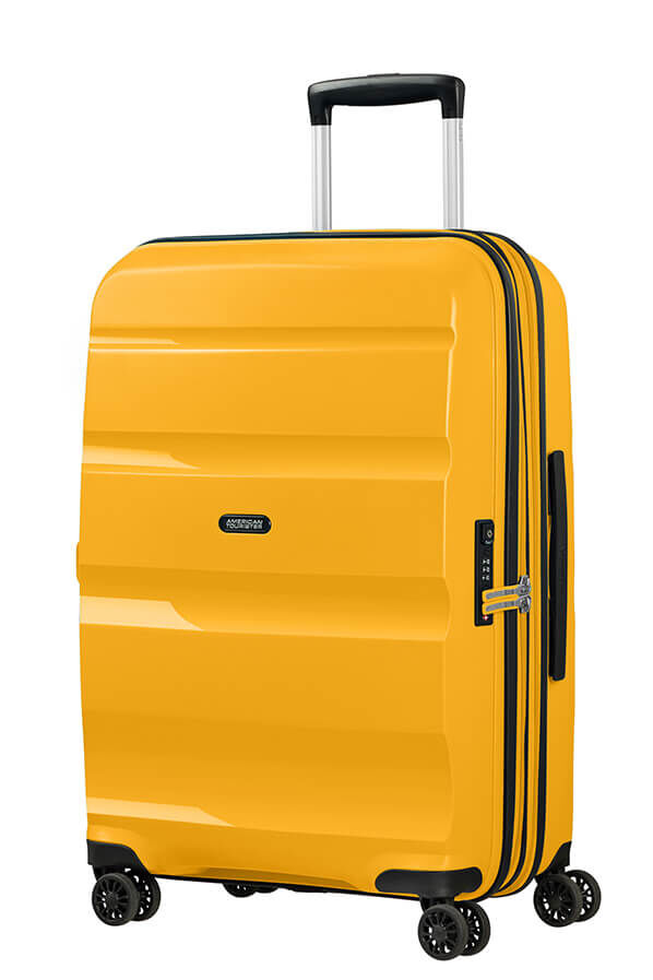 American Tourister Bon Air Dlx Spinner TSA Expandable 66cm  Light Yellow