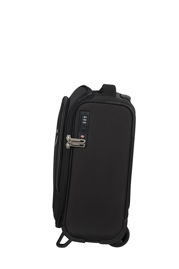 Cloudrider Walizka na 2 kołach S/M | American Tourister Cloudrider Upright Underseater Tsa  Jet Black