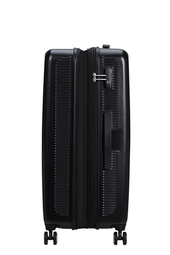 Astrobeam Walizka Duża | American Tourister Astrobeam Spinner EXP TSA 78cm  Storm Black