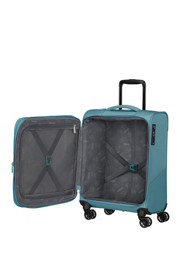 American Tourister SummerRide Spinner S EXP TSA 55cm Breeze Blue