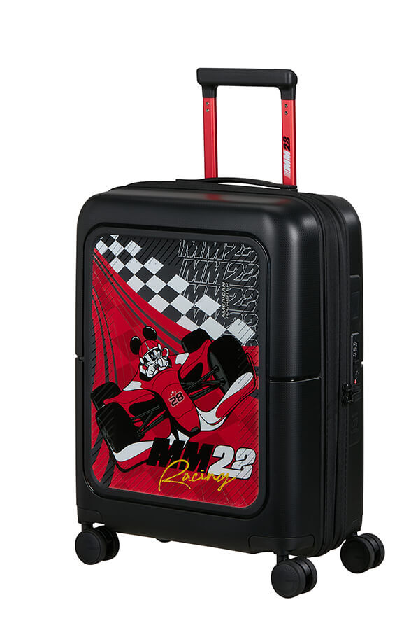 Dashpop Disney Bagaż podręczny | American Tourister Dashpop Disney Spinner Expandable TSA Disney 55cm  Racing Mickey