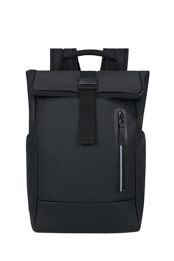 Urban Tide Backpack 14'' rolltop 14" | American Tourister Urban Tide Rolltop Laptop Backpack 14'  Black