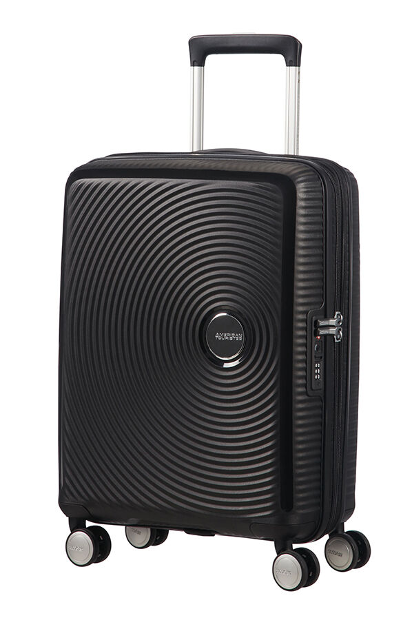 American Tourister Soundbox Spinner poszerzany 55cm Bass Black