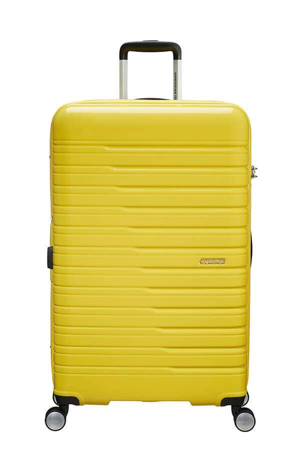 American Tourister Flashline Pop Spinner Exp TSA 78cm  Lemon Yellow
