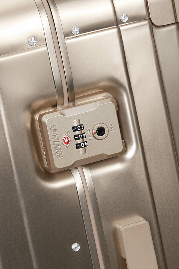 American Tourister Soundbox Alu Spinner TSA 55cm  Bronze