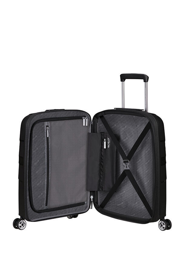 American Tourister Starvibe Spinner Expandable TSA 55cm Czarny