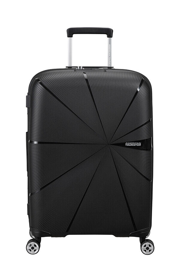 American Tourister Starvibe Spinner Expandable TSA 67cm Czarny