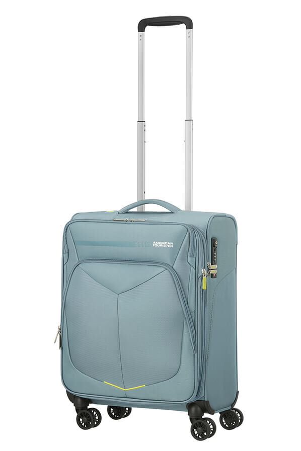American Tourister Summerfunk Spinner Exp TSA 55cm  Metal Grey