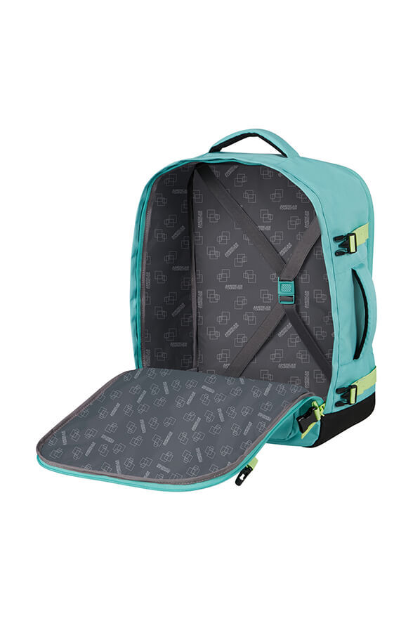 American Tourister Take2cabin Casual Backpack M  Dusty Turquoise/Lime
