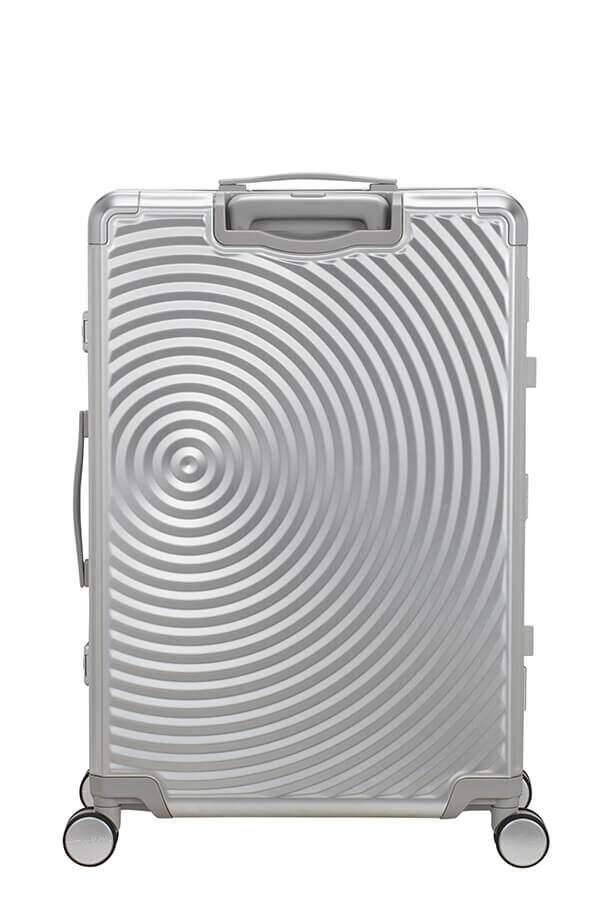 American Tourister Soundbox Alu Spinner TSA 77cm  Silver