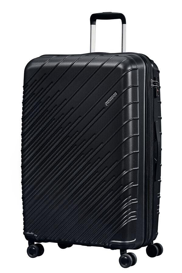 American Tourister Speedstar Spinner 77/28 Exp Tsa  Czarny