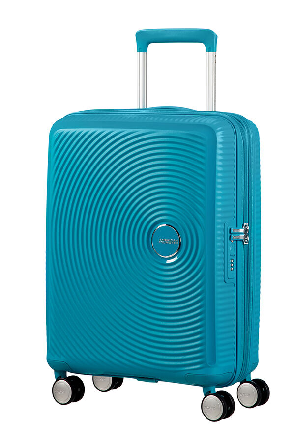 American Tourister Soundbox Spinner poszerzany 55cm Summer Blue
