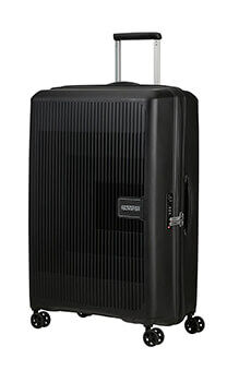 American Tourister AeroStep Large Check-in | American Tourister Aerostep Spinner 77/28 Exp Tsa 77cm  Black