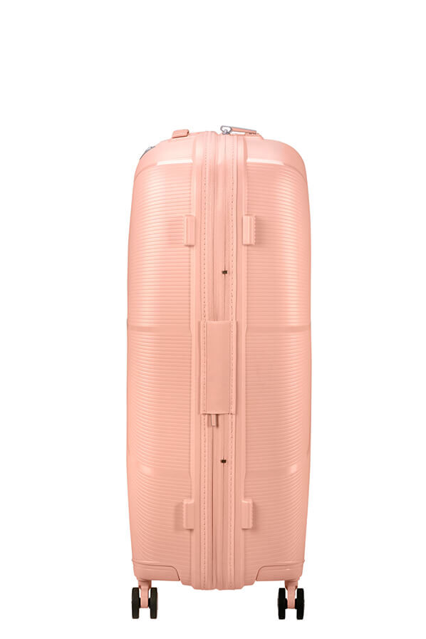 American Tourister StarVibe Spinner Expandable TSA 77cm  Metallic Peach