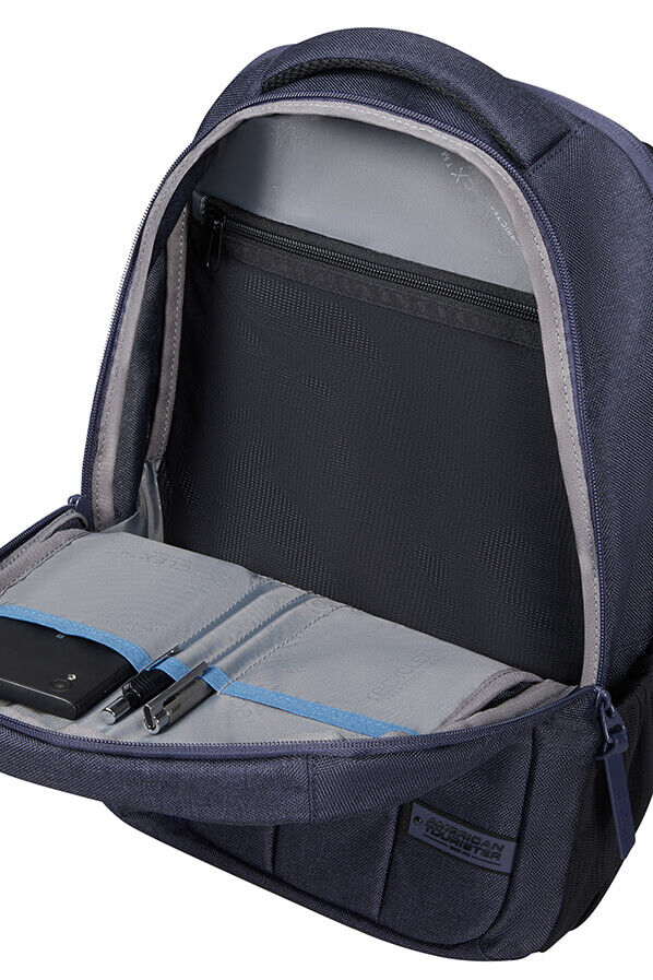 American Tourister Streethero Laptop Backpack 14'  Navy Melange