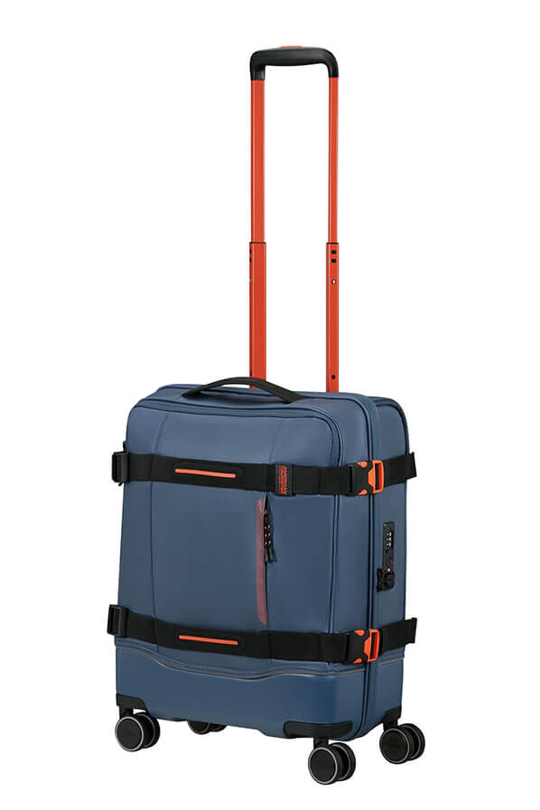 American Tourister Urban Track Spinner S TSA Coated 55cm  Navy/Orange