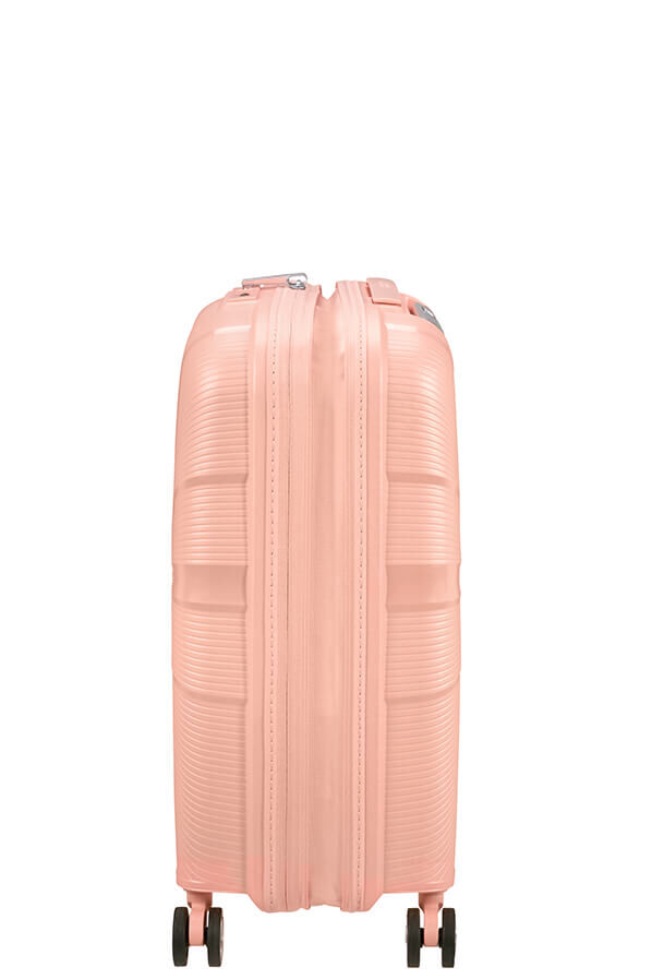 American Tourister StarVibe Spinner Expandable TSA 55cm  Metallic Peach