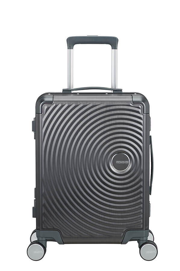 American Tourister Soundbox Alu Spinner TSA 55cm  Brushed Anthracite