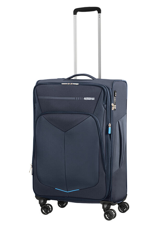 American Tourister Summerfunk Spinner Exp TSA 67cm  Navy