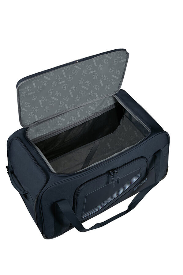 American Tourister City Racer Duffle with Wheels M  Navy