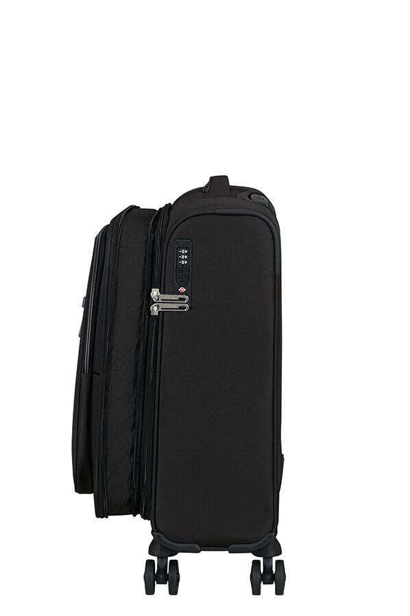 Cloudrider Bagaż podręczny | American Tourister Cloudrider Spinner EXP TSA S  Jet Black