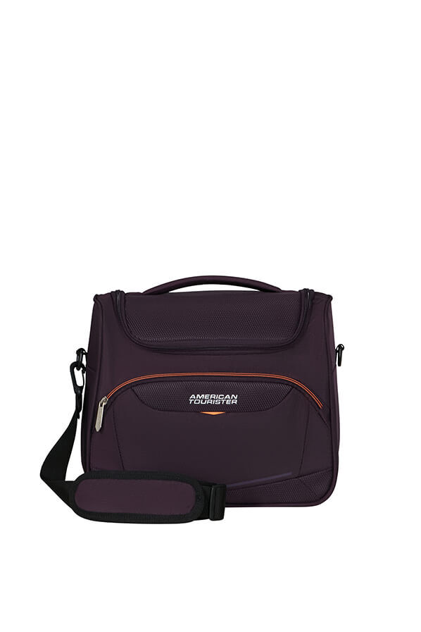 American Tourister SummerRide Beauty Case  Dark Plum