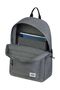 American Tourister Brightup Backpack Zip  Grey Melange