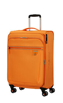 American Tourister Aerospin Medium Check-in | American Tourister Aerospin Spinner Expandable M  Radiant Orange