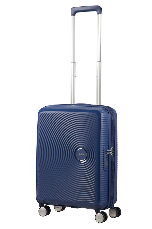 American Tourister Soundbox Spinner poszerzany 55cm Głęboki Grafit