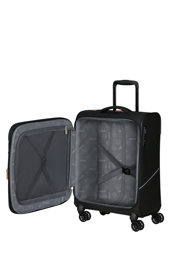 American Tourister SummerRide Spinner S EXP TSA SP 55cm  Czarny