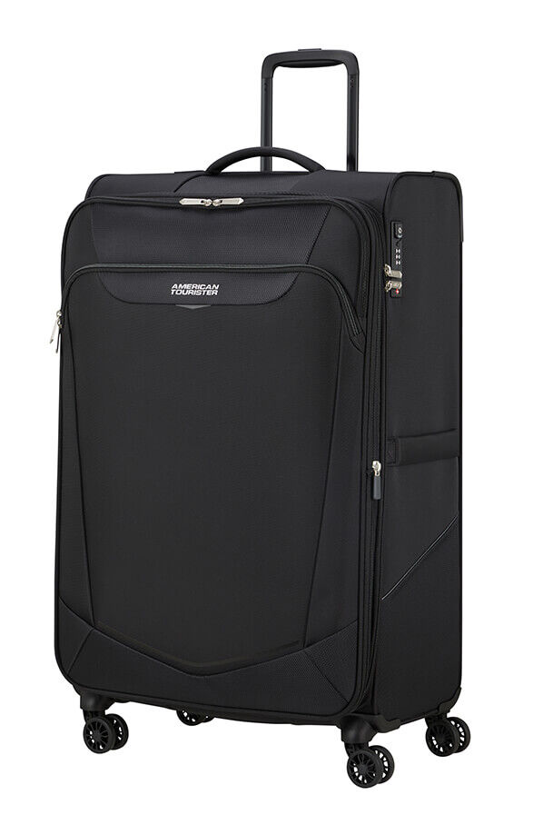 American Tourister SummerRide Spinner L EXP TSA 80cm Czarny