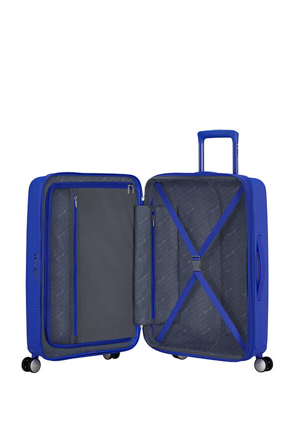 American Tourister SoundBox Spinner Expandable 67cm  Cobalt Blue