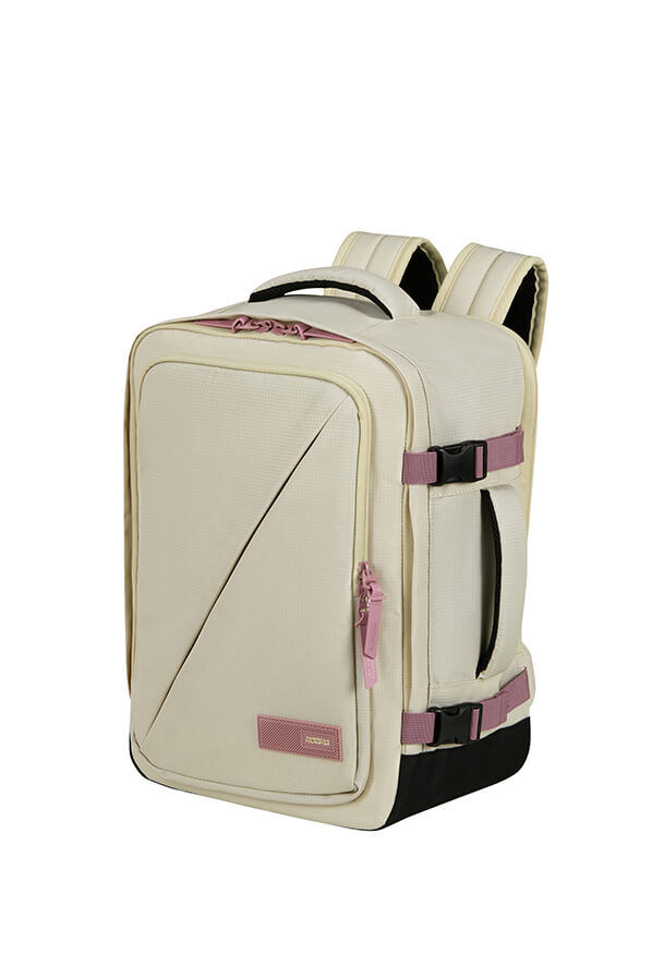 American Tourister Take2cabin Casual Backpack MS  Coconut Sand/Galactic Mauve