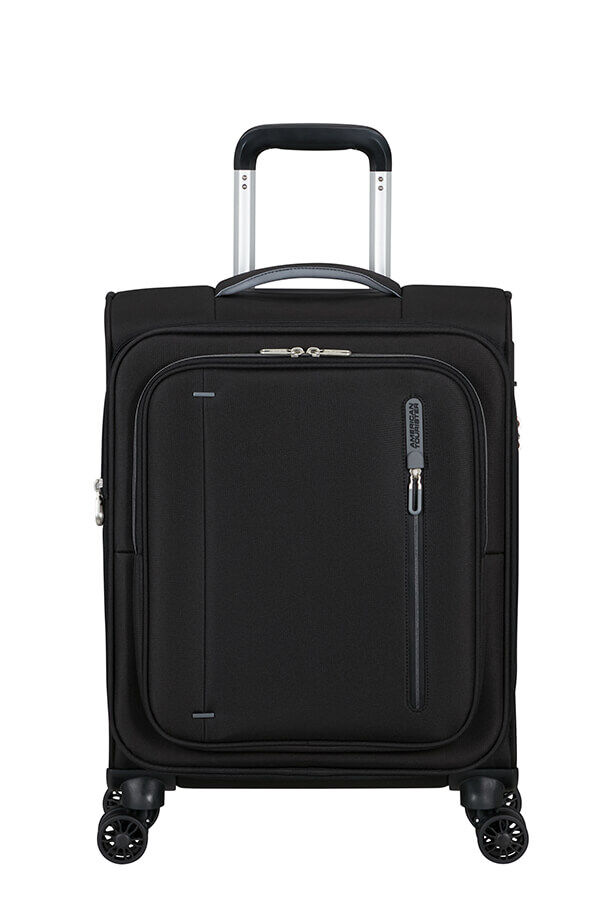 Cloudrider Bagaż podręczny | American Tourister Cloudrider Spinner EXP TSA S  Jet Black