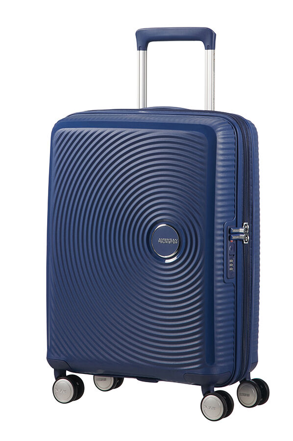 American Tourister Soundbox Spinner poszerzany 55cm Głęboki Grafit