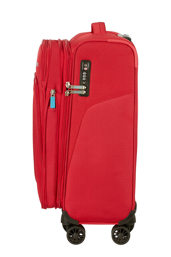 American Tourister Summerfunk Spinner Exp TSA 55cm  Czerwony